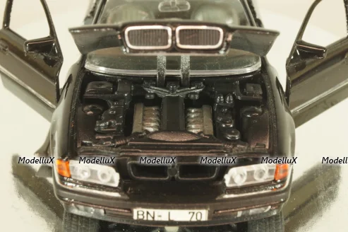 BMW 750i (E38) 1994, black, 80429419721, Schabak 1:43