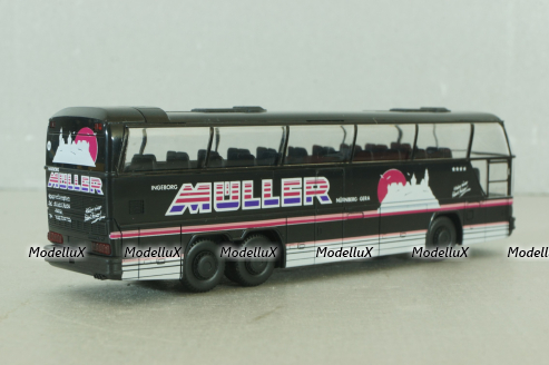 Neoplan Cityliner 3a "Müller" 1988, black, 3122, Rietze 1:87
