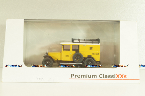 Mercedes-Benz L1000 "Deutsche Reichspost" yellow,  010644, Premium Classixxs 1:43