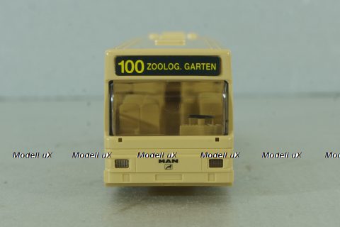 MAN NL 202, city bus, beige, Wiking 1:87