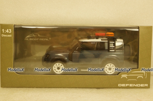 Land Rover Defender 90 2020 Tasman Blue, ALM410702, Almost Real 1:43