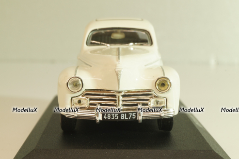 Peugeot 203 1948, white, Atlas 1:43