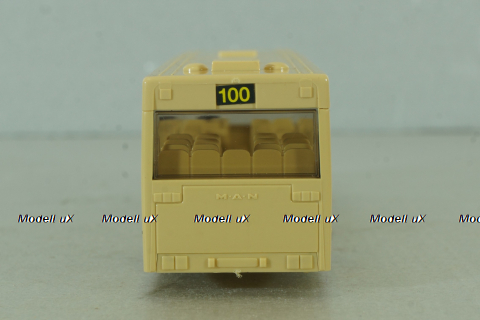MAN NL 202, city bus, beige, Wiking 1:87