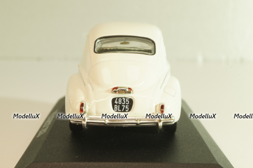 Peugeot 203 1948, white, Atlas 1:43