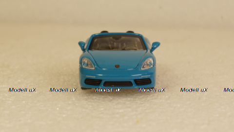 Porsche 718 Boxster 2016 blue, 870065134, Minichamps 1:87