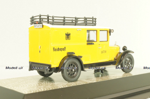 Mercedes-Benz L1000 "Deutsche Reichspost" yellow,  010644, Premium Classixxs 1:43