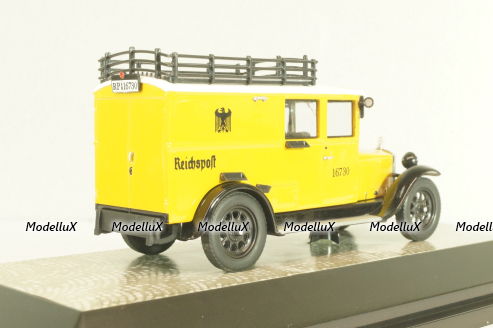 Mercedes-Benz L1000 "Deutsche Reichspost" yellow,  010644, Premium Classixxs 1:43