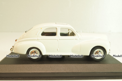 Peugeot 203 1948, white, Atlas 1:43