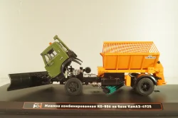 КО-806 машина комбинированная, на шасси Камаз-4925, хаки/оранжевый, TR4837, TruckTyr 1:43