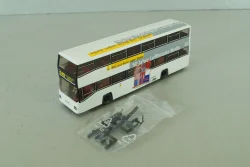 MAN D89 double decker bus, white, 7310542, Wiking 1:87
