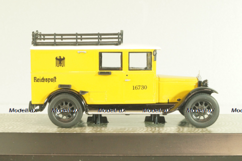 Mercedes-Benz L1000 "Deutsche Reichspost" yellow,  010644, Premium Classixxs 1:43