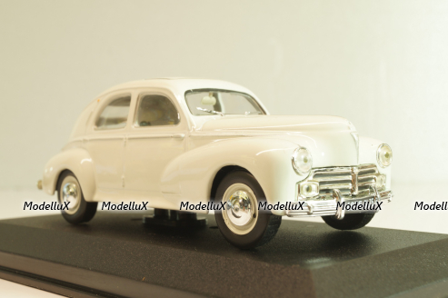 Peugeot 203 1948, white, Atlas 1:43