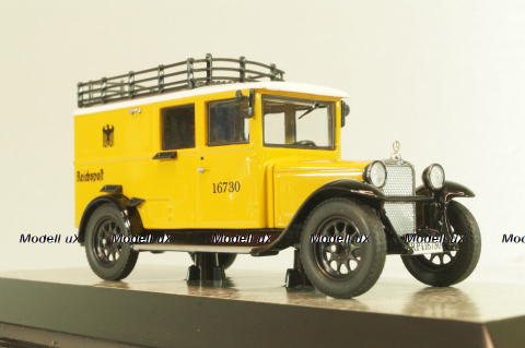 Mercedes-Benz L1000 "Deutsche Reichspost" yellow,  010644, Premium Classixxs 1:43