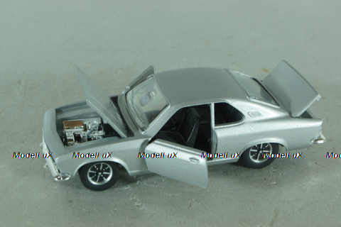 Opel Manta (A) 1970, silver, 1818, Marklin 1:43