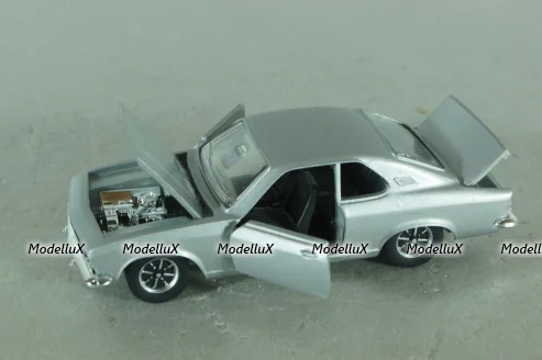 Opel Manta (A) 1970, silver, 1818, Marklin 1:43