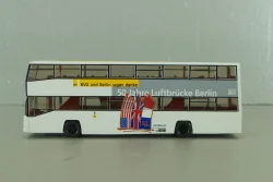 MAN D89 double decker bus, white, 7310542, Wiking 1:87