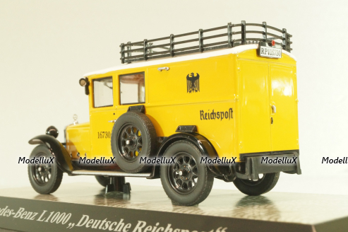 Mercedes-Benz L1000 "Deutsche Reichspost" yellow,  010644, Premium Classixxs 1:43