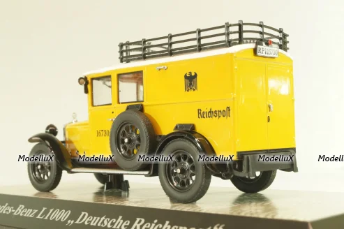 Mercedes-Benz L1000 "Deutsche Reichspost" yellow,  010644, Premium Classixxs 1:43