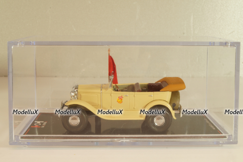 Газ-А на шинах "сверхбалон" Автопробег 1933г, бежевый, TR4836, TruckTyr 1:43