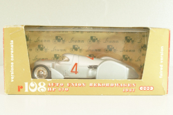 Auto Union Rekordwagen HP 370 #4 1937, silver, R108, Brumm 1:43