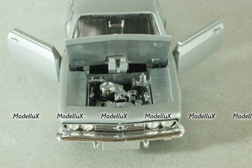 Opel Manta (A) 1970, silver, 1818, Marklin 1:43