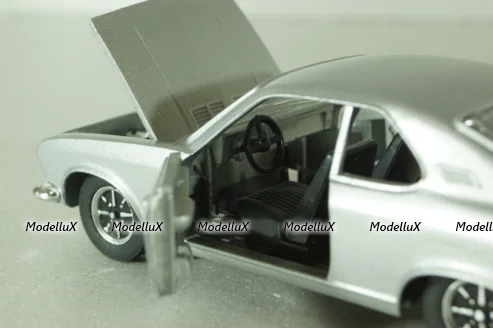 Opel Manta (A) 1970, silver, 1818, Marklin 1:43