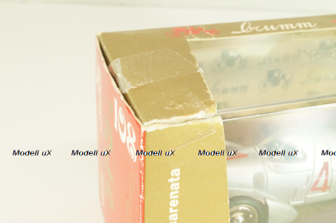 Auto Union Rekordwagen HP 370 #4 1937, silver, R108, Brumm 1:43