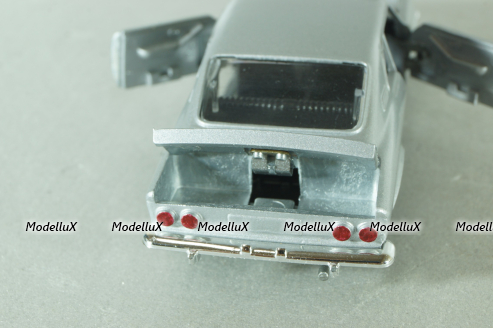 Opel Manta (A) 1970, silver, 1818, Marklin 1:43