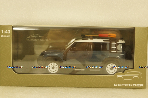 Land Rover Defender 110 2020 Tasman Blue , ALM410802, Almost Real 1:43