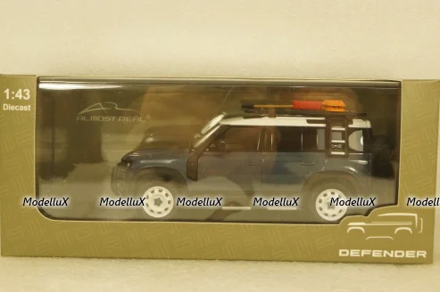 Land Rover Defender 110 2020 Tasman Blue , ALM410802, Almost Real 1:43