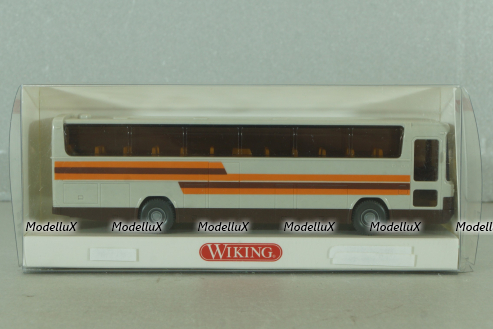 Mercedes O 303 city bus, grey/brown, Wiking 1:87