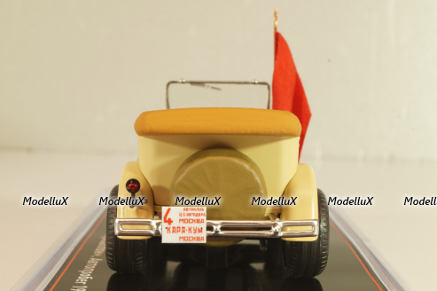 Газ-А на шинах "сверхбалон" Автопробег 1933г, бежевый, TR4836, TruckTyr 1:43