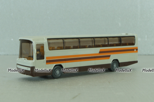 Mercedes O 303 city bus, grey/brown, Wiking 1:87