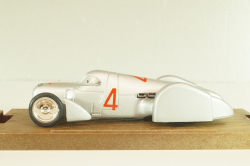 Auto Union Rekordwagen HP 370 #4 1937, silver, R108, Brumm 1:43