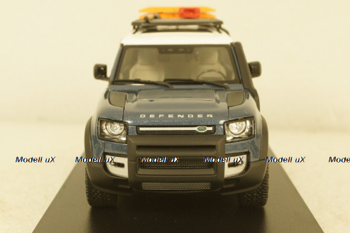 Land Rover Defender 110 2020 Tasman Blue , ALM410802, Almost Real 1:43