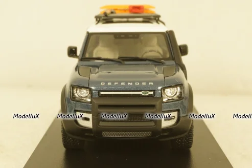 Land Rover Defender 110 2020 Tasman Blue , ALM410802, Almost Real 1:43