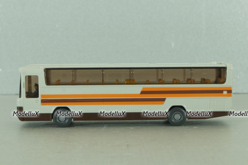 Mercedes O 303 city bus, grey/brown, Wiking 1:87