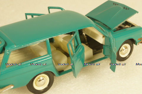 Газ-2402 Волга, такси, зеленая, Тантал/Радон  1:43