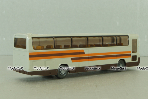 Mercedes O 303 city bus, grey/brown, Wiking 1:87