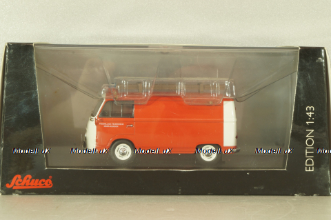 Ford Taunus Transit FK 1000 bus Feuerwehr Ober-Klingen 1965, 03199, Schuco 1:43
