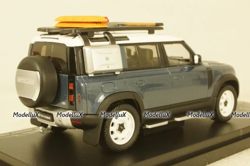 Land Rover Defender 110 2020 Tasman Blue , ALM410802, Almost Real 1:43