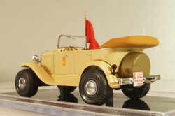 Газ-А на шинах "сверхбалон" Автопробег 1933г, бежевый, TR4836, TruckTyr 1:43