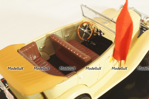 Газ-А на шинах "сверхбалон" Автопробег 1933г, бежевый, TR4836, TruckTyr 1:43