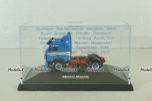 Mercedes SK 1948 Tractor 1989,  blue "Willi Betz“, Herpa 1:87