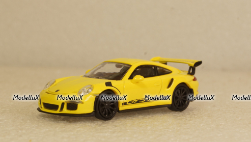 Porsche 911 GT3 RS 2013 yellow, 870063225, Minichamps 1:87