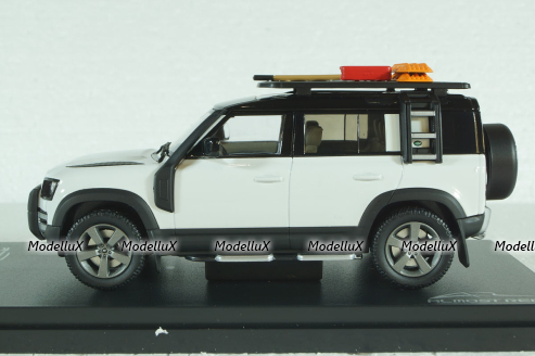 Land Rover Defender 110, 2020, White, ALM410807, Almost Real 1:43