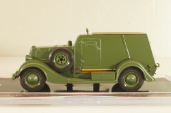 БА-20В Десантно-транспортный автомобиль Выксовского завода, хаки, TR4834, TruckTyr 1:43