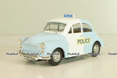 Morris Minor Metropolitan Police 1948, blue/white, VA05803, Vanguards 1:43 Уценка!