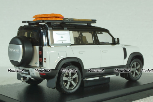 Land Rover Defender 110, 2020, White, ALM410807, Almost Real 1:43