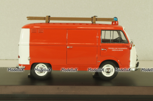 Ford Taunus Transit FK 1000 bus Feuerwehr Ober-Klingen 1965, 03199, Schuco 1:43